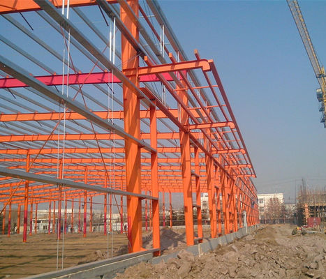 entrepôt de structure métallique de la gouttière DFT 80um de PVC de 10mm