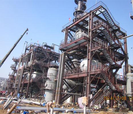 atelier chimique industriel préfabriqué adapté aux besoins du client de structure métallique de cadre en acier