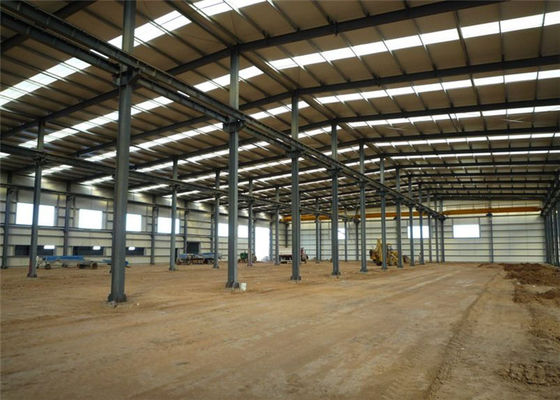 Le hangar industriel de construction de structure métallique conçoit l'acier léger préfabriqué