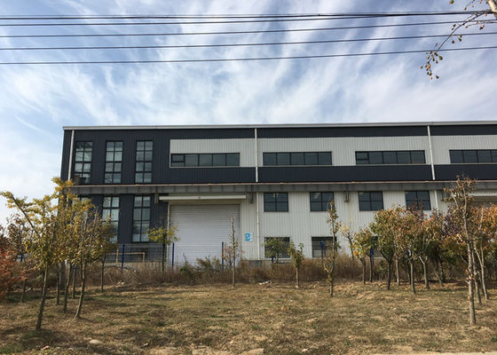 Revêtement et toiture colorés de TEKLA Industrial Metal Workshop Building