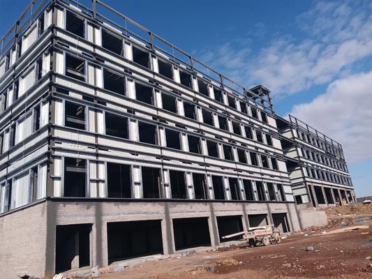 Solution et bâtiment préfabriqués de construction de structure d'acier de construction d'étage multi