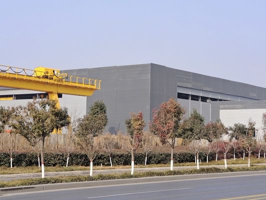 Construction de bâtiments portaile industrielle d'entrepôt de cadre de structure métallique de PEB