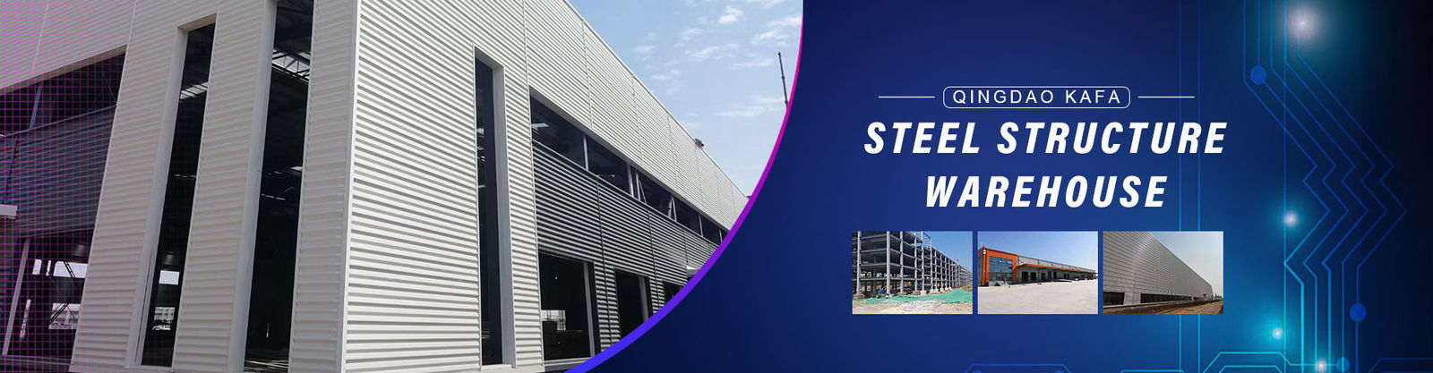 entrepôt de structure en acier