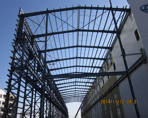 atelier lourd industriel préfabriqué adapté aux besoins du client d'acier de construction métallique de grande envergure
