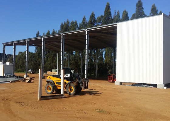 Amorce Gable Frame Prefabricated Steel Structure d'alkyd