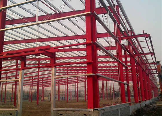 L'acier de construction a préfabriqué l'entrepôt en métal de construction de cadre en acier de structure métallique