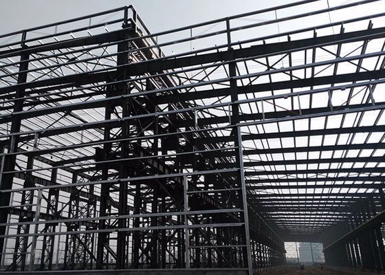 atelier de cadre en métal de 75 * de 25 * 9m, structure métallique préfabriquée économiseuse d'énergie