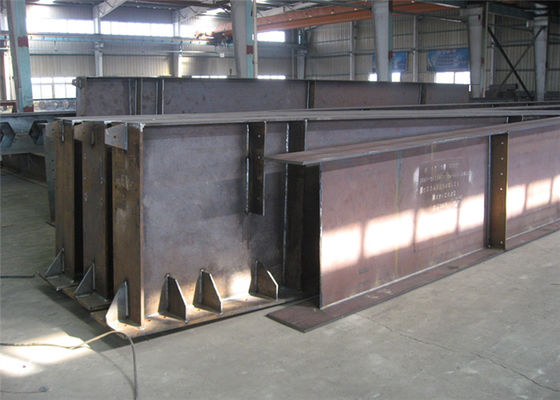 Colonne galvanisée laminée à chaud/soudée de poutre de structure métallique de section des poutres en acier H
