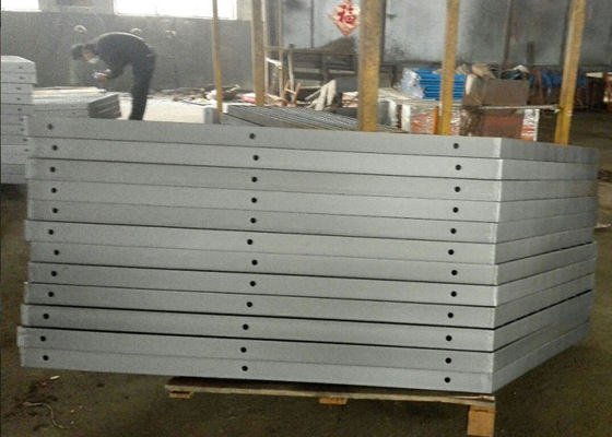 fabrication australienne de balustrade d'acier de barre plate d'aéroport de préparation de surface de Semi-lustre