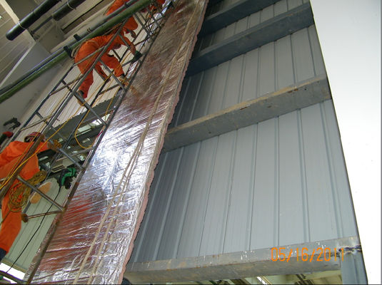 Entrepôt durable coulissant portail de la structure métallique Q235 de cadre
