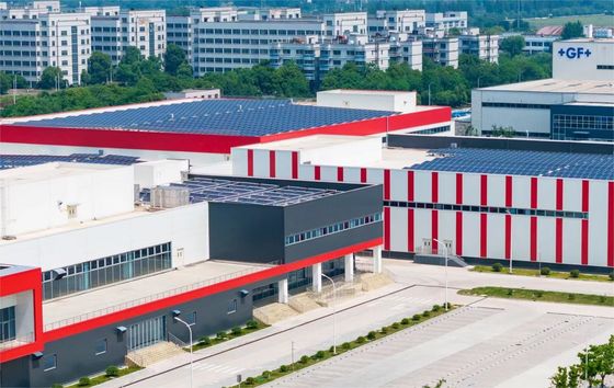 Cadre de portail rigide Structure en acier préfabriquée Solution de construction d'entrepôt