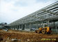 Cadre portail de structure d'entrepôt durable de structure métallique avec le long surplomb