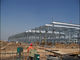 Construction portaile préfabriquée de projet d'entrepôt de cadre de structure métallique de longue envergure