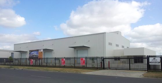 Poutre en H laminée à chaud ou soudée et colonne pour une charpente principale solide et durable dans un entrepôt logistique en structure métallique