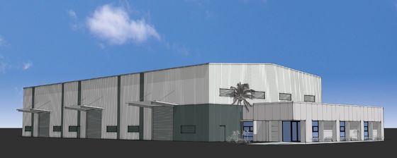Entrepôt en acier préfabriqué industriel personnalisable à installation rapide