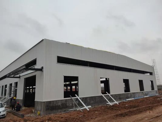 Atelier coloré de cadre d'acier de revêtement par TEKLA Modeling Designed Steel Building