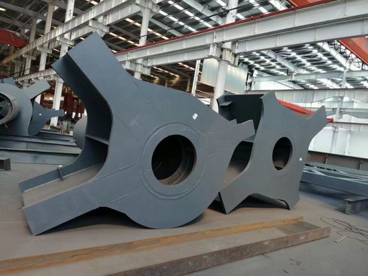 Les services de fabrication de partie métallique de catégorie de Q355B Q235B ont bien soudé adapté aux besoins du client